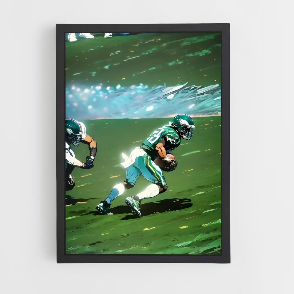 Poster Eagles en Vol (vue 2)